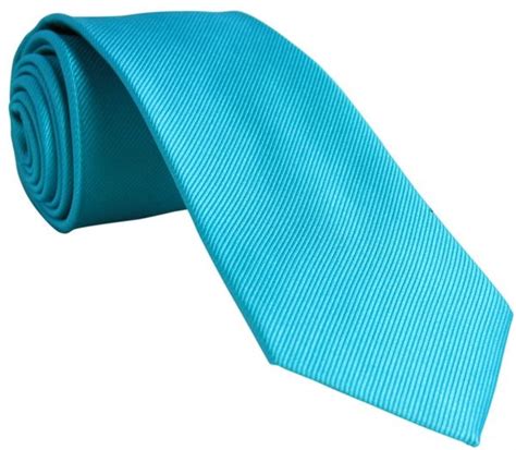 Plain Turquoise Silk Tie With Free And Fast Uk Delivery
