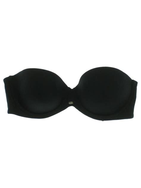 Calvin Klein Women S Level Naked Glamour Strapless Push Up Bra Black