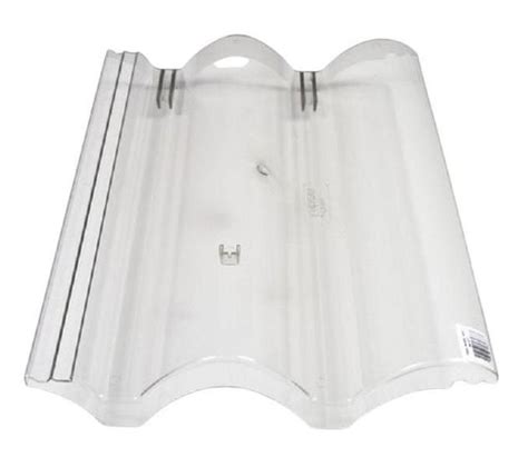 Kit 10 Telhas Transparente Leve Slim 42 5X33 Injetada Lubian Telha