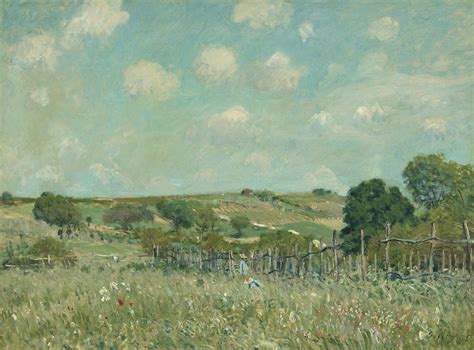 Meadow 1875 Painting By Alfred Sisley Fine Art America