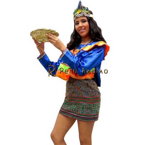 peru andino lindos trajes de alegria de la selva peruandino selva