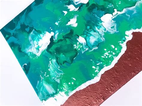 Emerald Ocean Beach - julyartist.com