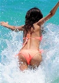 Victoria Justice Bikini Beach Frolicking With Her Girlfriend