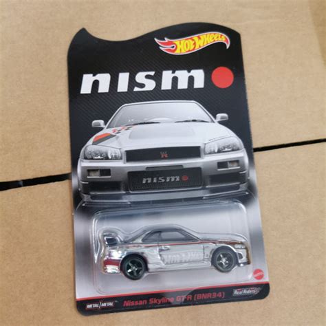 Jual Hot Wheels Rlc Nissan Skyline Gt R R Bnr Silver Chrome Nismo Kota Denpasar