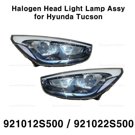 Oem Headlight Halogen Lamp Assy Lh Rh P Set For Hyundai Tucson