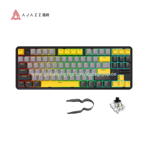 Buy Wholesale China Oem Keys Wired Gaming Hot Swap Keyboard Oem Height Pbt Keycaps Tkl Size