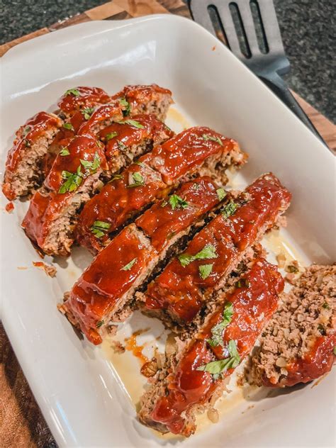 Classic Meatloaf with Ground Beef Recipe (and Ketchup Glaze) - Our Crow
