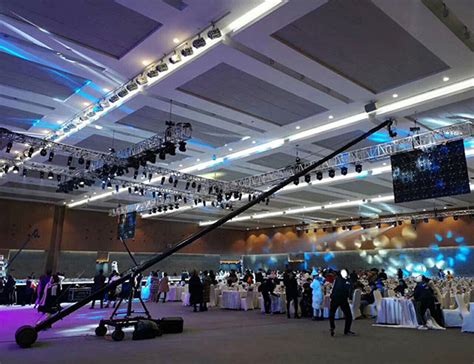 Jimmy Jib Accessories Motorized Pan Tilt Head Virtuecrane