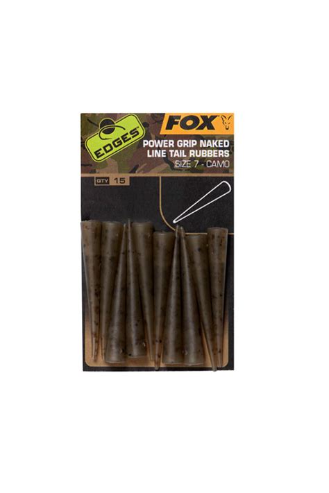 FOX CAMO POWER GRIP NAKED LINE TAIL RUBBER The Bait Bucket