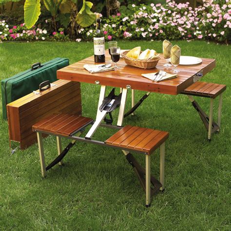 31 Alluring Picnic Table Ideas