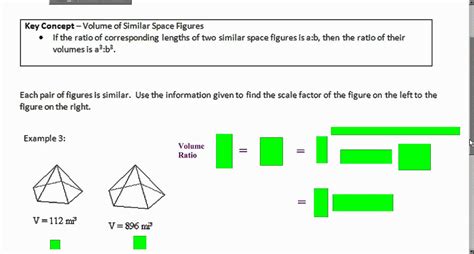 Lesson 70 11 4 Similar Figures Scale Factor Area And Volume Ratios