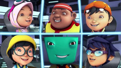 boboiboy musim  episod  scambot  sampahbot youtube