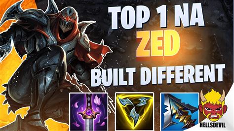 Wild Rift Top 1 Zed Na Is Built Different Challenger Zed Gameplay