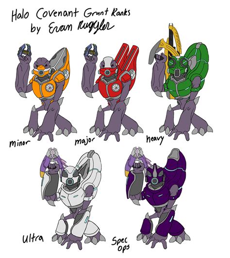 Halo Covenant Ranks