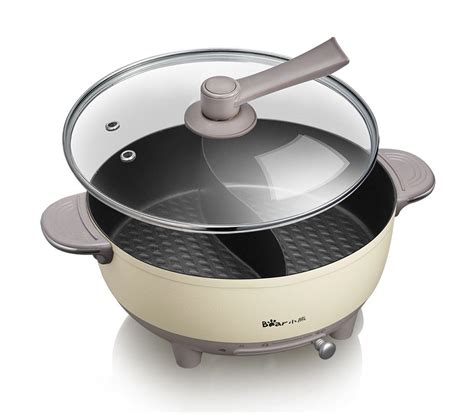 Kitchen Appliances DRG B R 小熊鸳鸯电火锅鸳鸯 L BEAR Electric Hot Pot