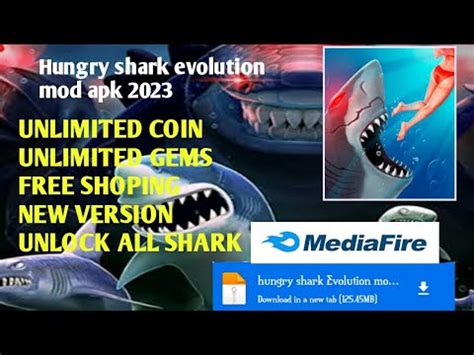 Hungry Shark Evolution Mod Apk V9 6 10 Terbaru 2023 Unlock All Shark