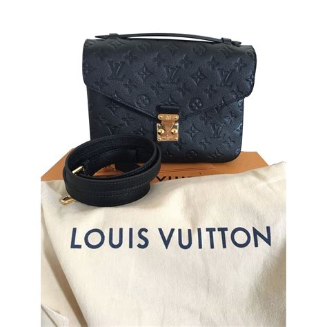 Louis Vuitton Metis Empreinte Monogram Black Leather Ref 76610 Joli Closet