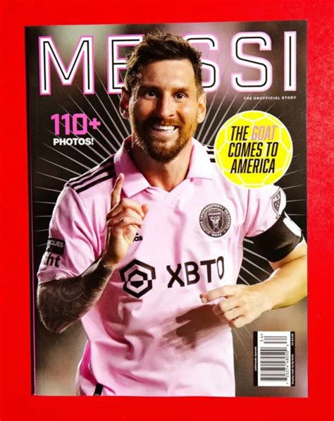 LIONEL MESSI Untold Story Magazine Brand New 2023 4 25 PicClick UK