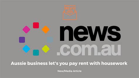 Aussie Business Lets You Pay With Rent With Housework