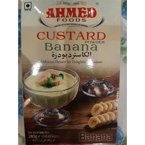 Ahmed Foods Custard Banana Powder 285g Shopee Malaysia