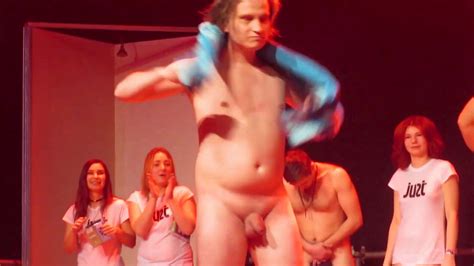 Guys Dared To Get Naked On Stage ThisVid