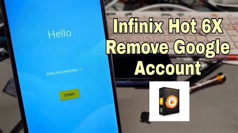 Infinix Hot X X X B Remove Google Account Bypass Frp Unlocktool Youtube