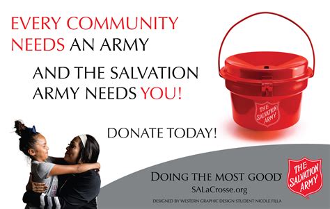 Salvation Army Large Kettle Sign On Behance