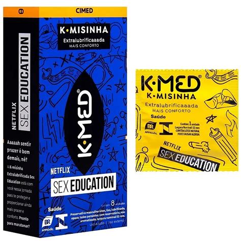 K Misinha Extra Lubrificada K Med Sex Education Unidades Shopee