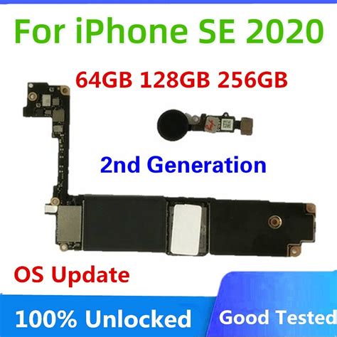 For IPhone SE 2020 Unlocked Motherboard Original Placa Clean ICloud