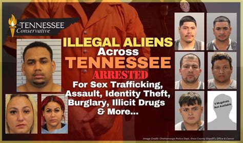 Illegal Aliens Arrested Across Tennessee For Sex Trafficking Assault