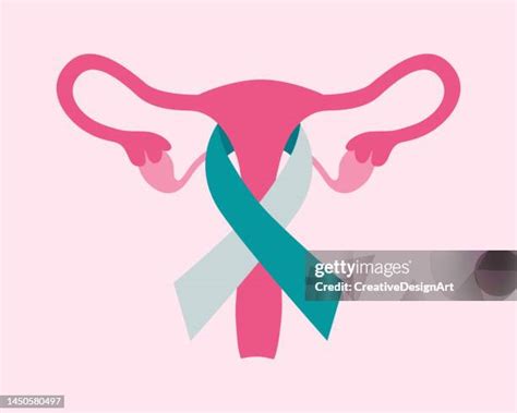 Cervical Cancer Ribbon Pink