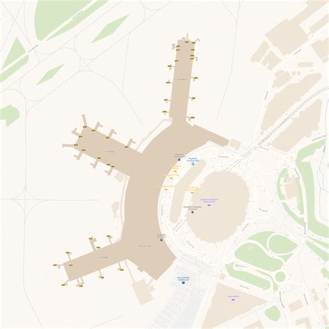 Dusseldorf Airport airport map | Dusseldorf (DUS) terminal overview