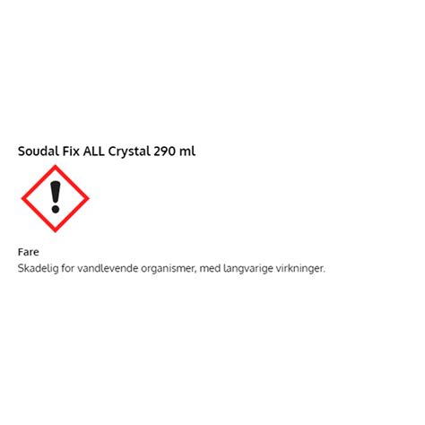 Soudal Fix ALL Crystal 290 ml