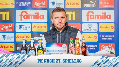 PK Nach Dem Spiel Holstein Kiel Vs F C Hansa Rostock 2