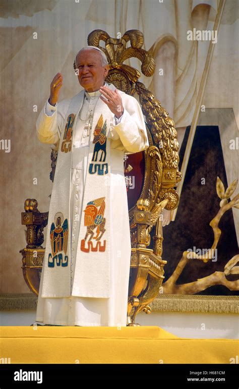 Pope John Paul II Stock Photo - Alamy