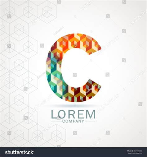 C Letter Alphabet Logo Icon Design Stock Vector Royalty Free