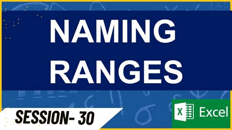 30 NAMING RANGES YouTube