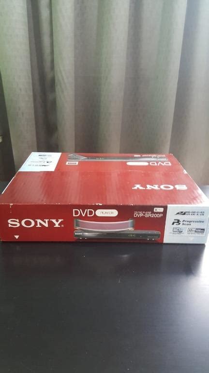 Sony DVD Player DVP SR200P Hobbies Toys Music Media CDs DVDs