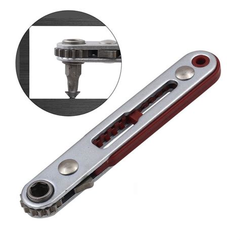 Мини ключ-трещотка для бит 1/4" реверсивная прямая купить на OZON по ...