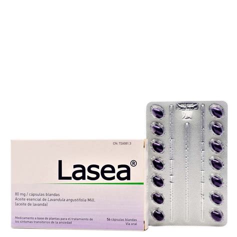 Lasea 80 Mg 56 Capsules Natural Relief For Anxiety Without Prescription