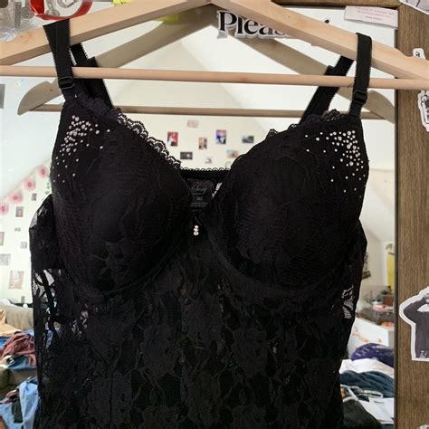 Black Lace Lingerie Nightgown From Smart Sexy Depop