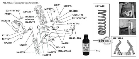 Triumph TR 2 6 Differential Rear Suspension