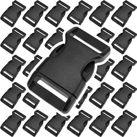 Amazon Keileoho Pack Inch Plastic Buckle Clips Plastic Side