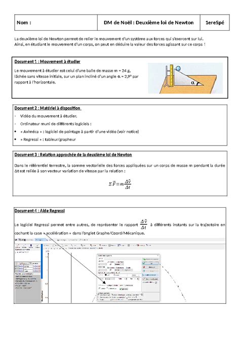 2eme Loi De Newton 6