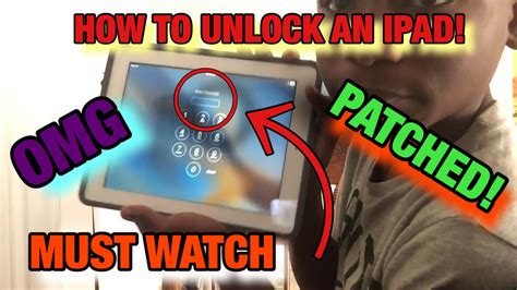 How to unlock an iPad without the passcode! WITHOUT A COMPUTER (2022 ...