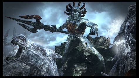 Poseidon God Of War Iii Remasterizado