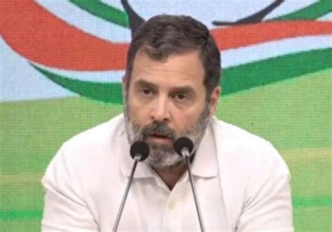 Rahul Gandhi Insulted Journalist At A Press Conference Newstrack