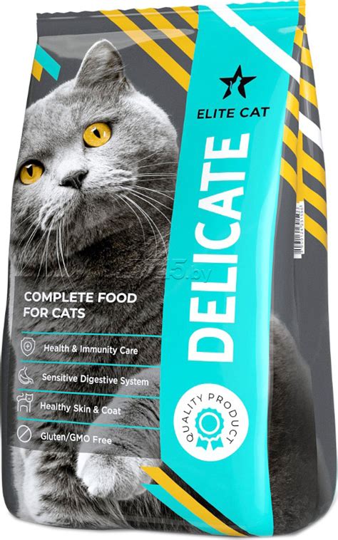 Сухой корм для кошек ELITE Delicate 12 кг (3800124251596) купить в ...