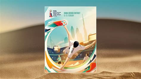 Official Poster Revealed Fifa Beach Soccer World Cup Uae 2024 Dubai