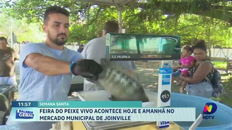 Feira do Peixe Vivo acontece hoje e amanhã no Mercado Municipal de